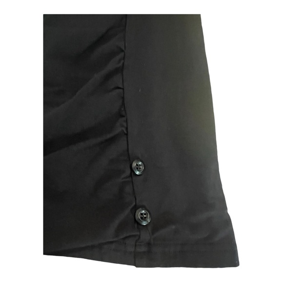 Black Body Esteem Pencil Scrunch Black Short‎ Skirt Simply Noelle NEW Size S/M - Picture 12 of 12